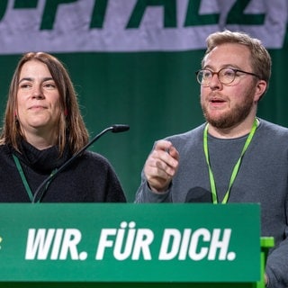 Nathalie Cramme-Hill und Paul Bunjes wurden in Idar-Oberstein erneut an die Spitze der Grünen in RLP gewählt.