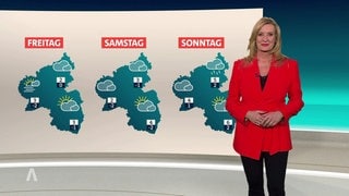 Wetter-Reporterin Claudia Kleinert