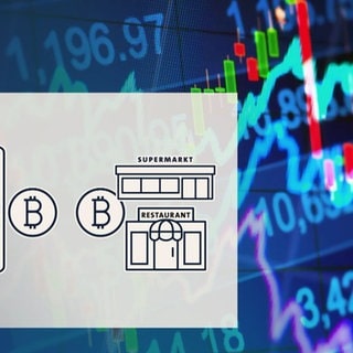 Tafel zum Bitcoin