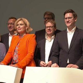 Die CDU-Bundestagsabgeordnete Julia Klöckner wurde auf Platz eins der Landesliste für die Bundestagswahl gewählt.