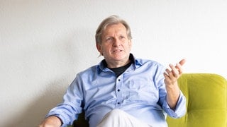 Gerhard Trabert bei einem Interviem mit der dpa. 