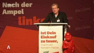 Gerhard Trabert hält Rede