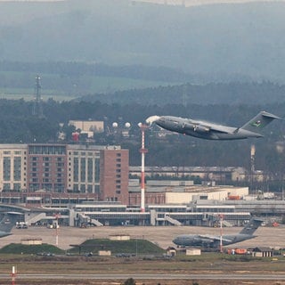 Über der Airbase Ramstein wurden Drohnen gesichtet.