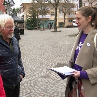 Isabel Arens, VOLT-Direktkandidatin für den Wahlkreis Ahrweiler 