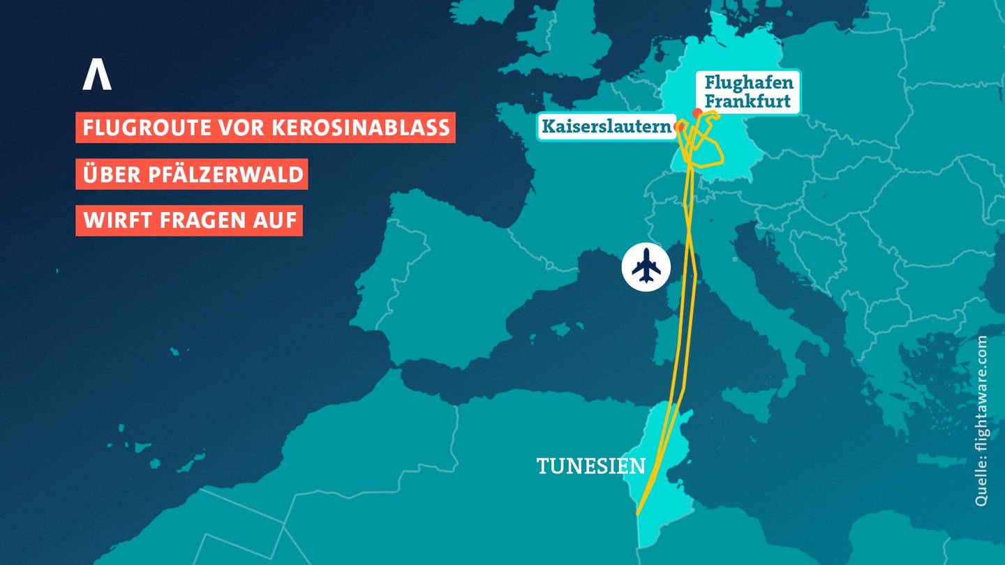 Flugzeug muss Ballast loswerden: 54 Tonnen Kerosin verdampfen über der  Pfalz 