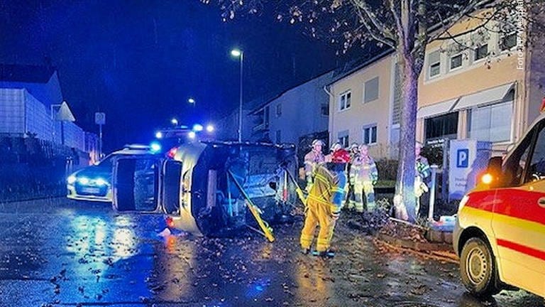 Unfall mit mehr als drei Promille in Kaiserslautern - SWR Aktuell