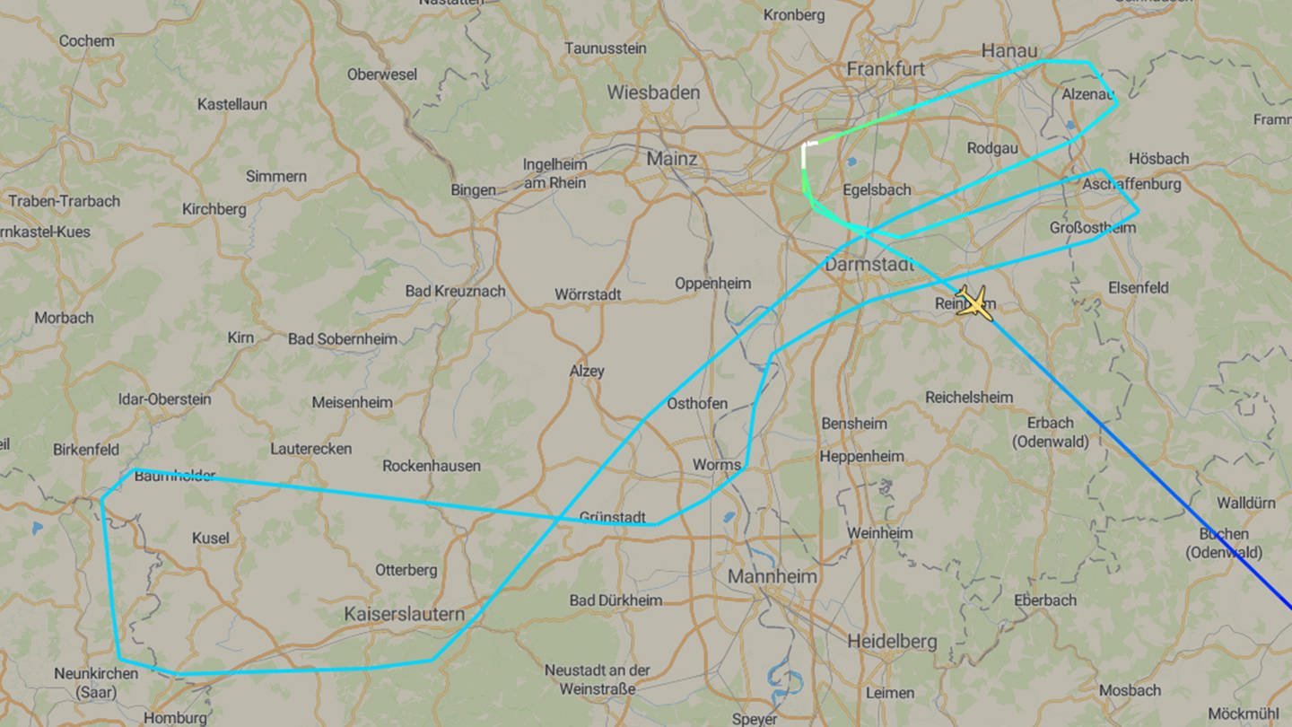 Darum lässt ein Flugzeug Kerosin über der Pfalz ab - SWR Aktuell
