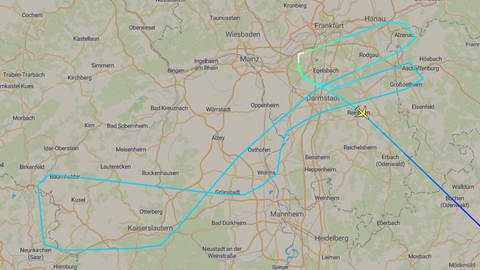 Flugzeug lässt Kerosin über der Pfalz ab - SWR Aktuell