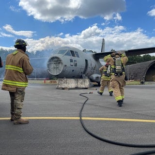 Das US-Militär trainiert auf der Air Base Ramstein