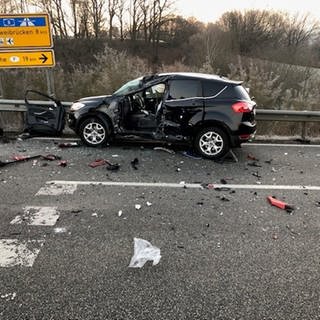 Schwerer Unfall bei Hornbach in der Südwestpfalz