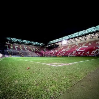 FCK-Stadion am Abend