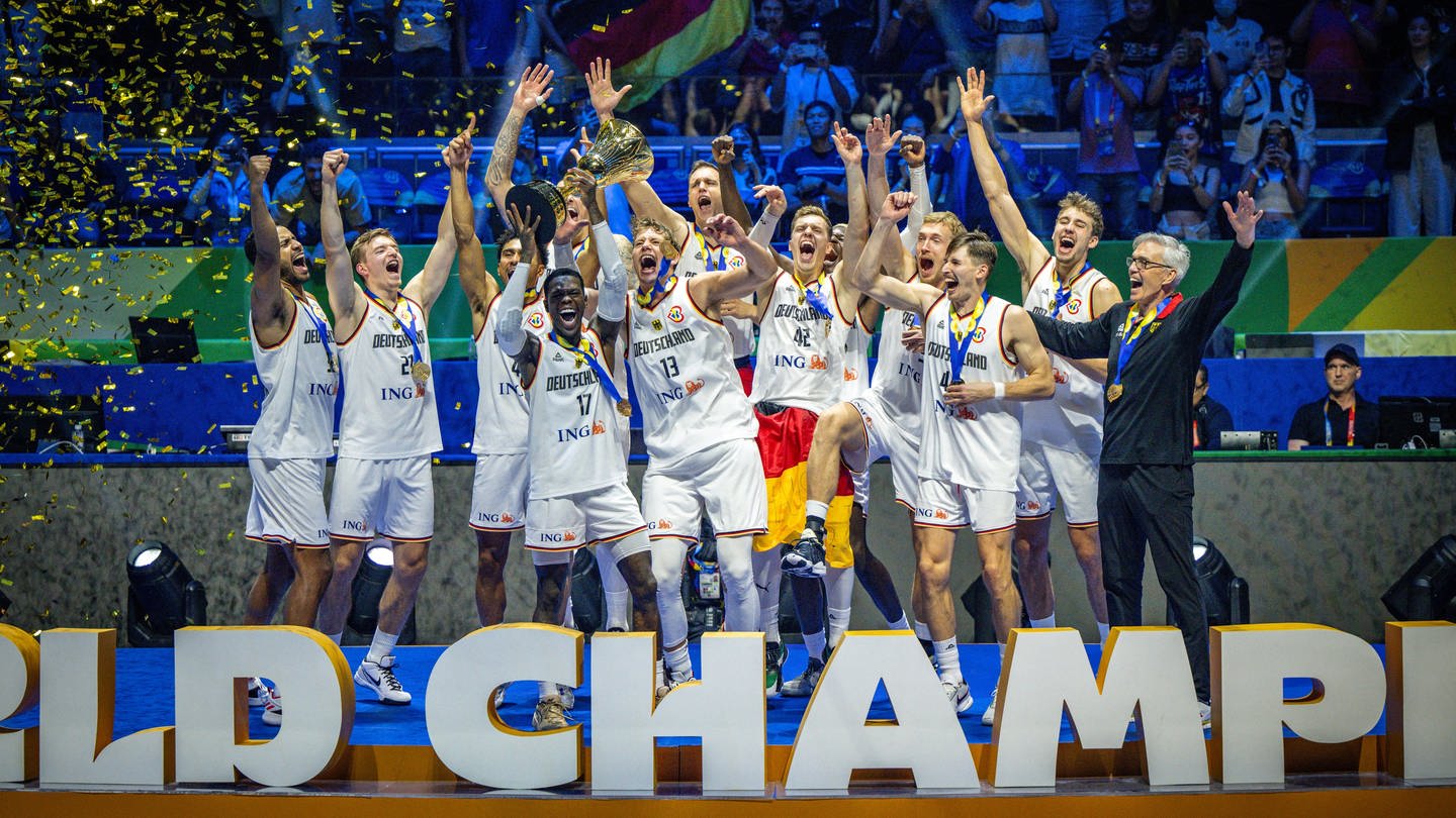 Historisch: Deutschland ist erstmals Basketball-Weltmeister.
