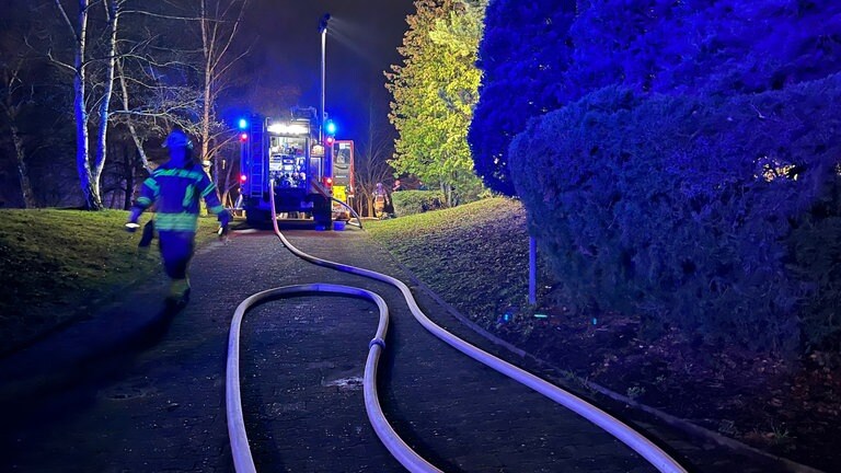 Brand in einem Hochhaus in Kaiserslautern