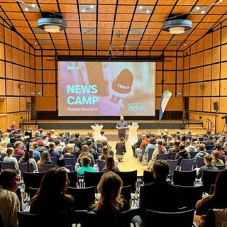 Newscamp im SWR Studio Kaiserslautern