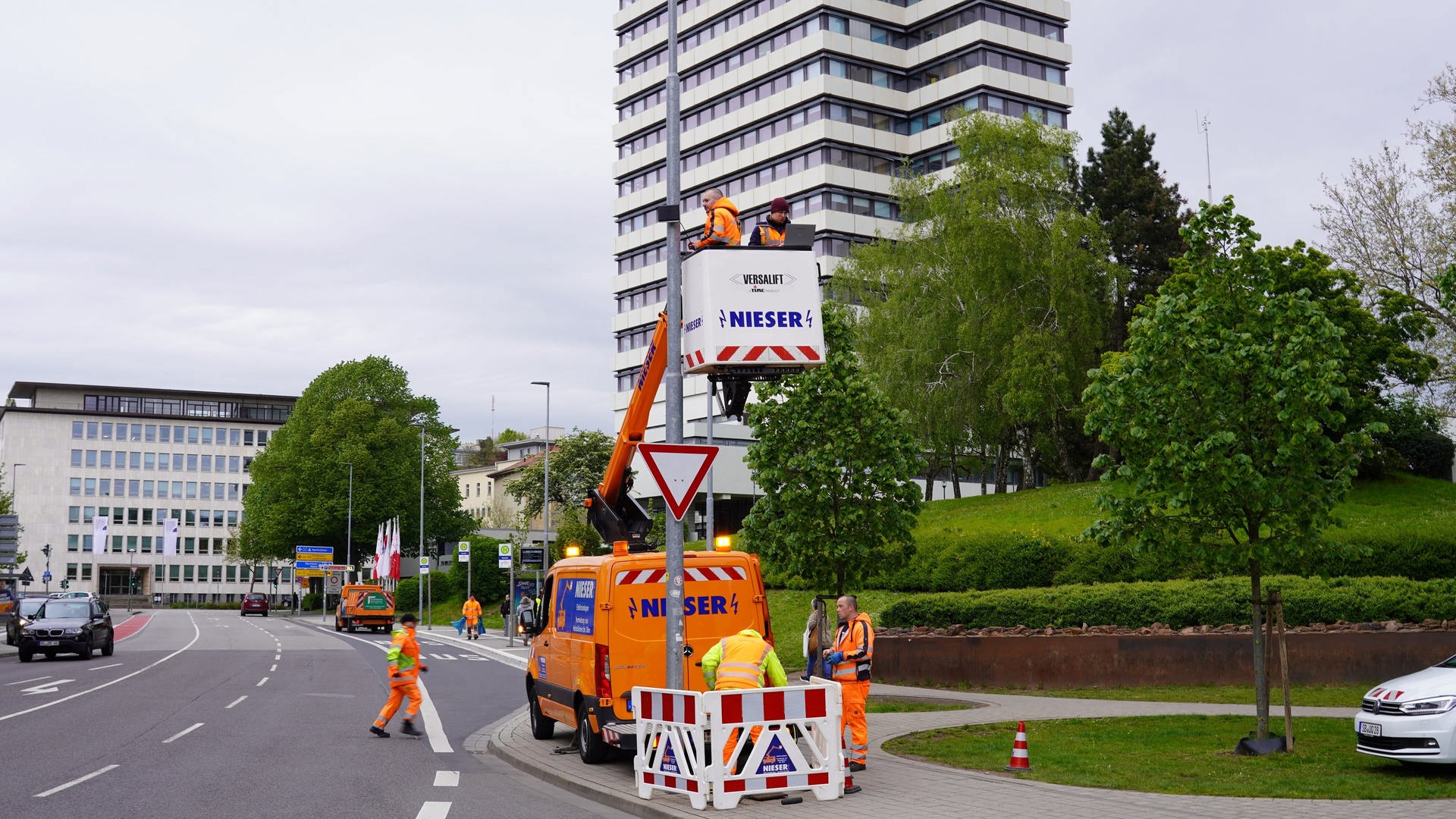 Radarsensoren sollen Straßenverkehr in Kaiserslautern sicherer machen