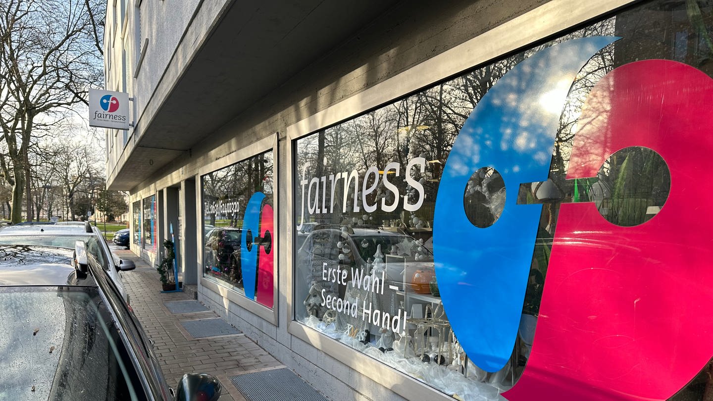 Fairness-Kaufhaus in Kaiserslautern von außen