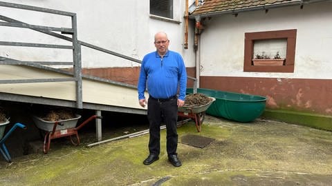 Schweinebauer Uwe Bißbort aus Pirmasens-Windsberg sagt: Ohne Corona-Hilfen und EU-Subventionen hätten wir die Pandemie nicht überstanden.