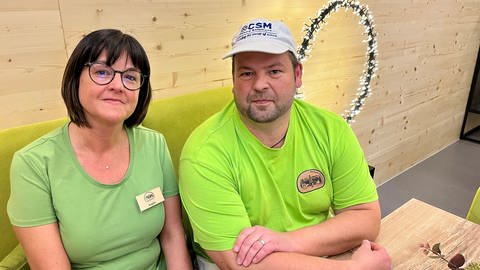 Angela und Michael Hörhammer betreiben die Bäckerei auf der Pulvermühle in Lohnsfeld in der fünften Generation. 