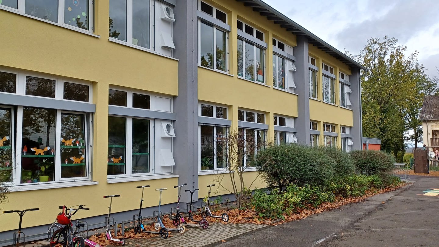 Auch in der Grundschule im Kaiserslauterer Stadtteil Morlautern wurden Lüftungsanlagen eingebaut.