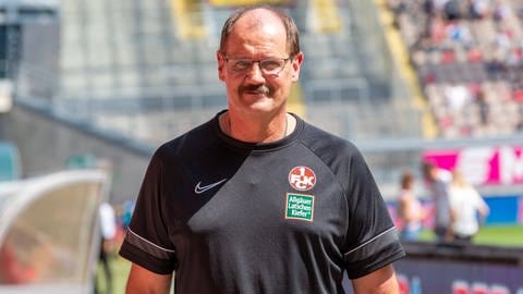 Peter Miethe, der ehemalige Zeugwart beim FCK Kaiserslautern. 