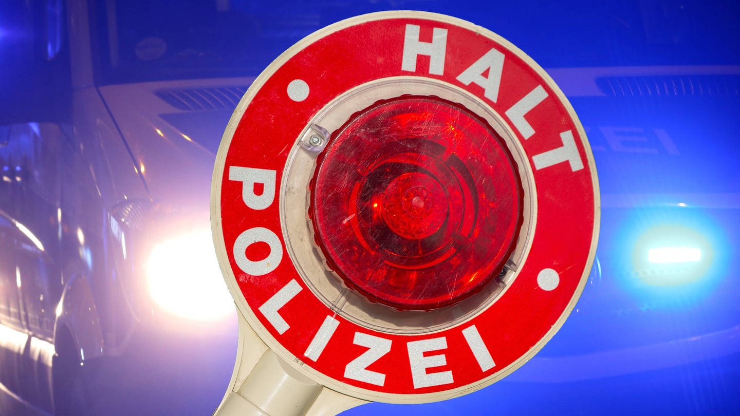 Ein 21-Jähriger hat sich in der Nacht eine Verfolgungsfahrt mit der Polizei im Westen der Pfalz geliefert