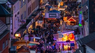 Beim Stadtfest in Zweibrücken verwandelt sich die Innenstadt drei Tage in eine Partymeile (Foto: Stadt Zweibrücken)