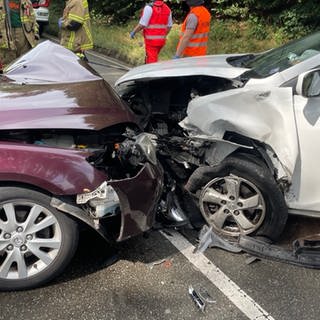 Die Kreisstraße zwischen Kaiserslautern und Otterbach war nach einem Unfall zeitweilig voll gesperrt.