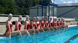 Synchronschwimmerinnen vom Schwimmsportklub Kaiserslautern 