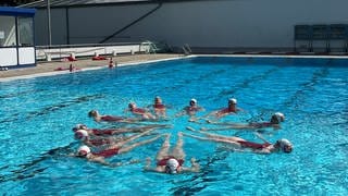 Die Synchronschwimmerinnen vom Schwimmklub Kaiserslautern