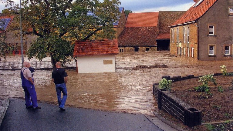 Hochwasser im Moscheltal im Jahr 2014