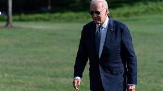 US-Präsident Joe Biden könnte im Oktober auf die Air Base Ramstein kommen.