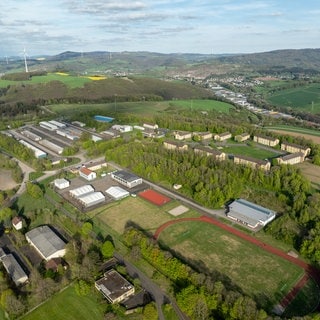 Gelände der ehemaligen Bundeswehrkaserne auf dem Windhof in Kusel