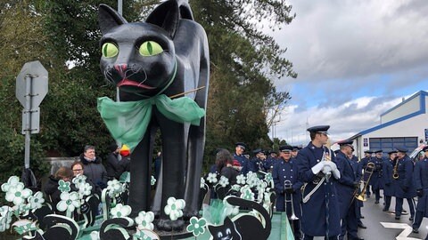 Umzug Bruchkatzen in Ramstein-Miesenbach. Wegen Corona keine tollen Tage für die Narren