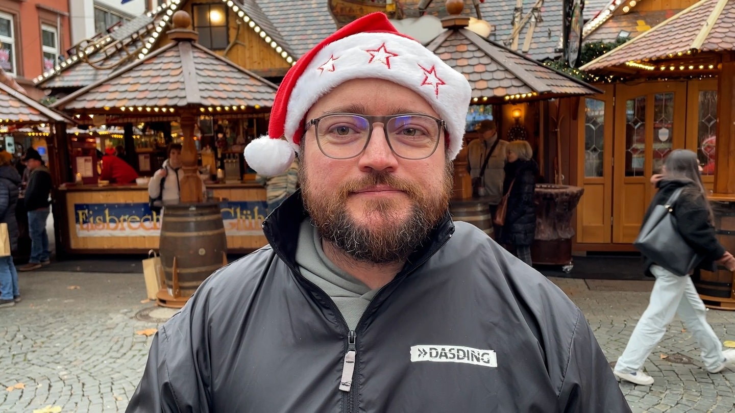 Sebastian Zobel berichtet vom Weihnachtsmarkt Kaiserslautern