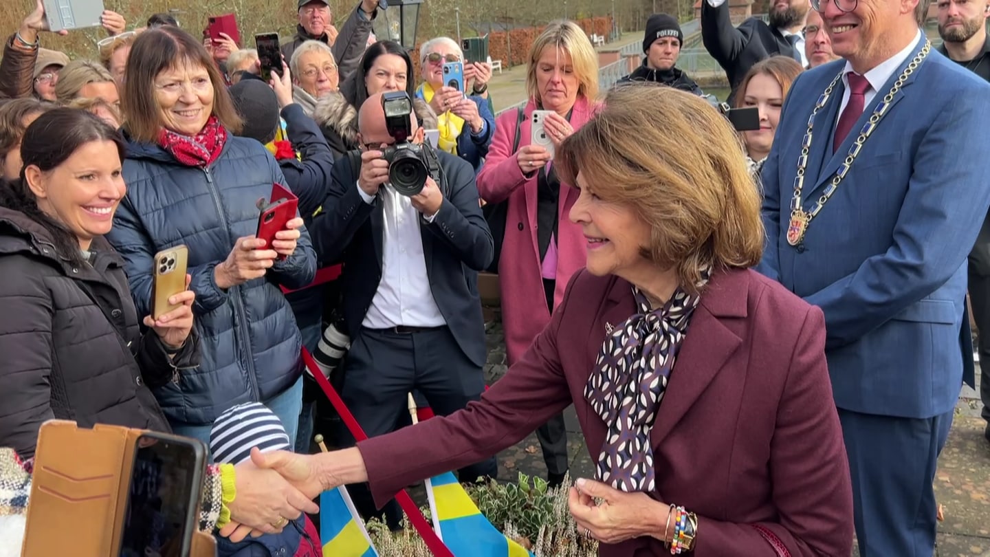 Königin Silvia von Schweden besucht Zweibrücken