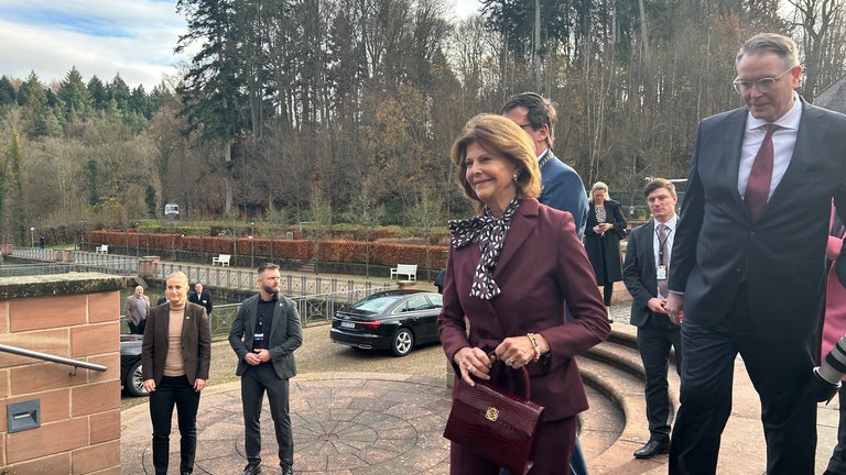 Königin Silvia von Schweden besucht Zweibrücken.