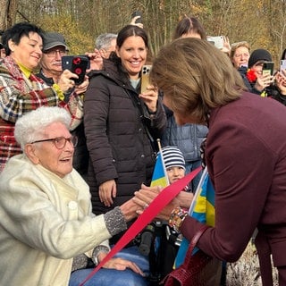 Königin Silvia von Schweden besucht Zweibrücken.