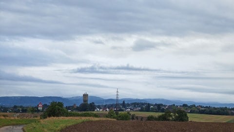 Erlenbacher Höhe - Sicht auf Morlautern