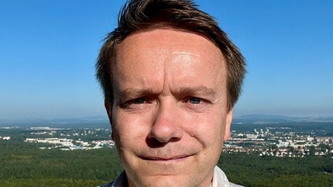 SWR-Reporter Sebastian Stollhof