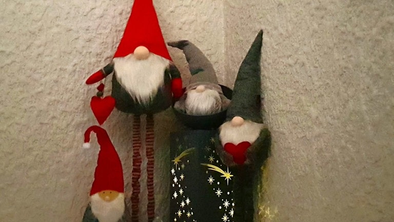 In der Westpfalz haben viele Menschen ihre Grundstücke weihnachtlich geschmückt