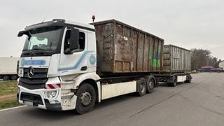 Auf der A6 bei Ramstein-Miesenbach hat die Polizei einen fahruntüchtigen Lkw aus dem Verkehr gezogen.