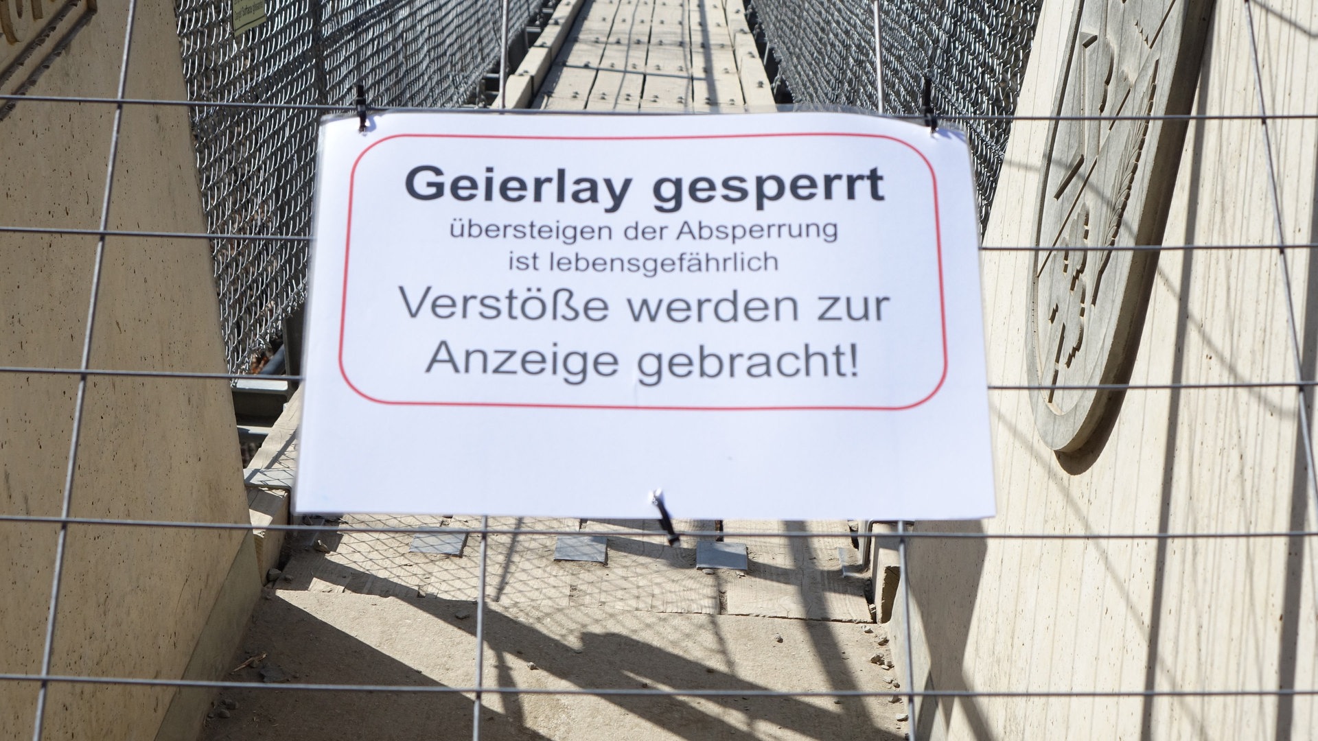 Hangeseilbrucke Geierlay In Morsdorf Voraussichtlich Ab Grundonnerstag Gesperrt Swr Aktuell