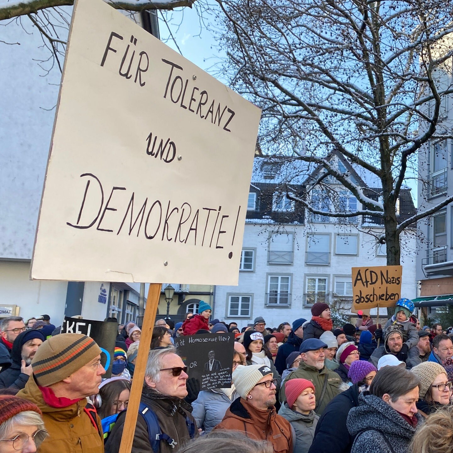 Wieder Demos Gegen Rechtsextremismus Im Norden Von RLP - SWR Aktuell