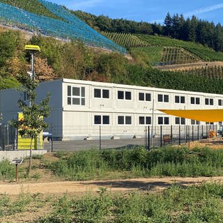 Die Grundschule Dernau befindet sich ab diesem Schuljahr in einer provisorischen Containeranlage im Ortsteil Marienthal.