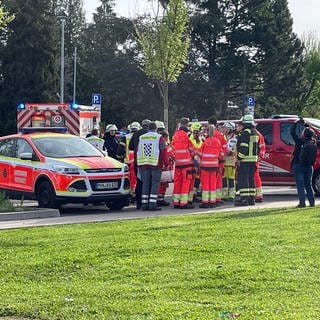 In Koblenz proben Einsatzkräfte den Amoklauf an einer Schule. 