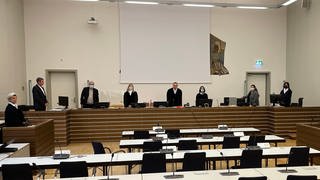 Prozess am Landgericht Koblenz: Prostituierte soll Mann erstochen und zerstückelt haben