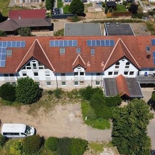 Haus der Lebenshilfe in Sinzig nach der Flutkatastrophe.