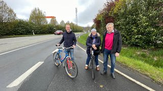 Die Gruppe "Gemeinsam-Bürger für Windhagen" setzt sich mit Fahrraddemos und im Ortsgemeinderat für besseren Radverkehr in Windhagen ein.