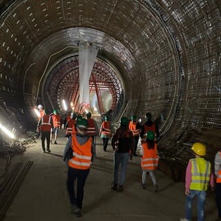 Der Bahntunnel in Koblenz-Horchheim wird saniert.