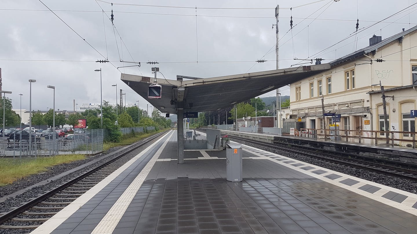 Der Sinziger Bahnhof, rund 2.000 Fahrgäste nutzen ihn täglich.